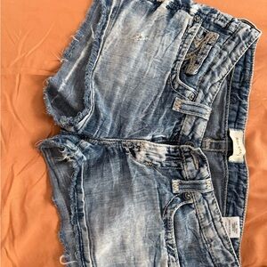 Big Star Blue Denim Shorts